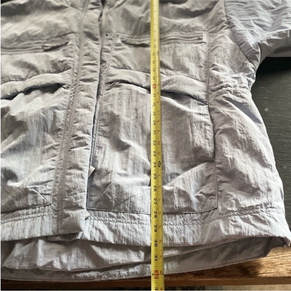 FP Movement by Free People] Light Lavender Puffer Hoodie Oversized Jacket Coat - Picture 15 of 16